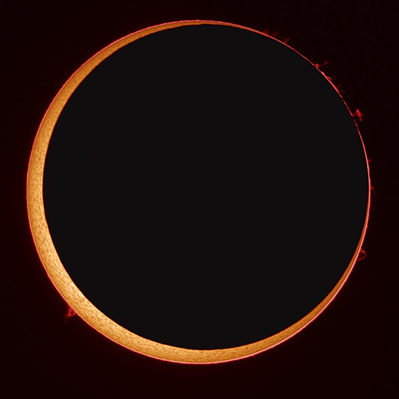 Annular solar eclipse