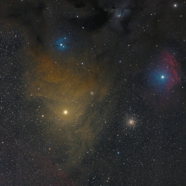 Antares & the Rho Ophiuchi Region
