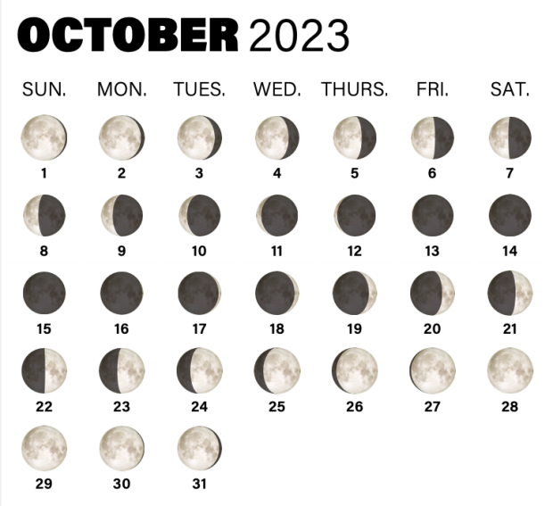 Moon Phases October 2023