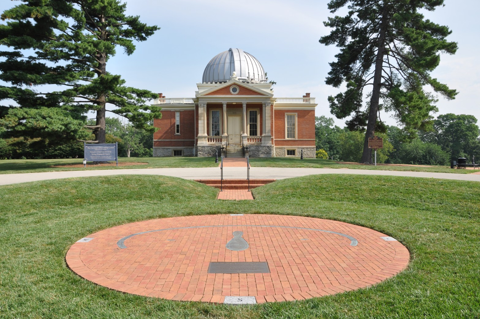 The Cincinnati Observatory's Sundial and Herget Bulding