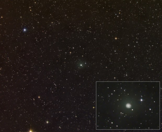 Comet Pons-Brooks in outburst in October