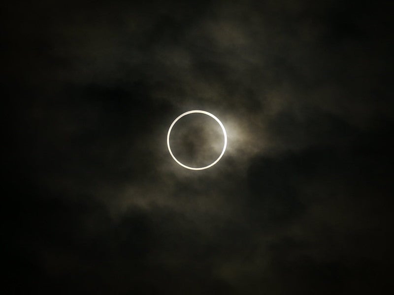 annular eclipse of the sun