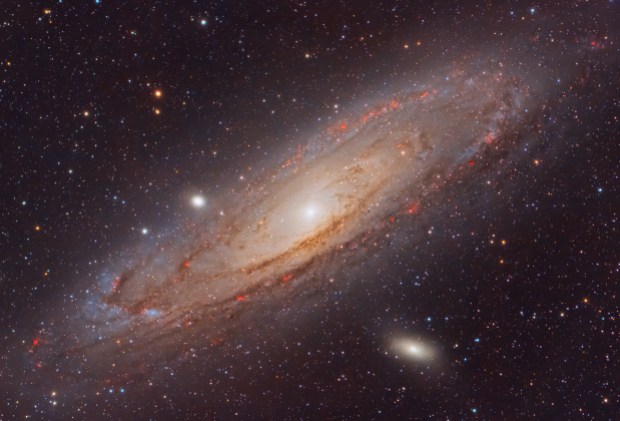 The Andromeda Galaxy is the nearest large galaxy to us. Credit: Massimo Di Fusco