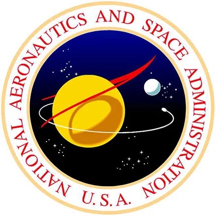 The NASA seal, a "dressed up" logo.