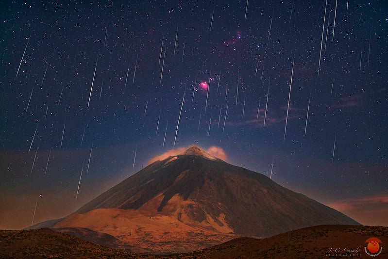 Geminid meteor shower 2022