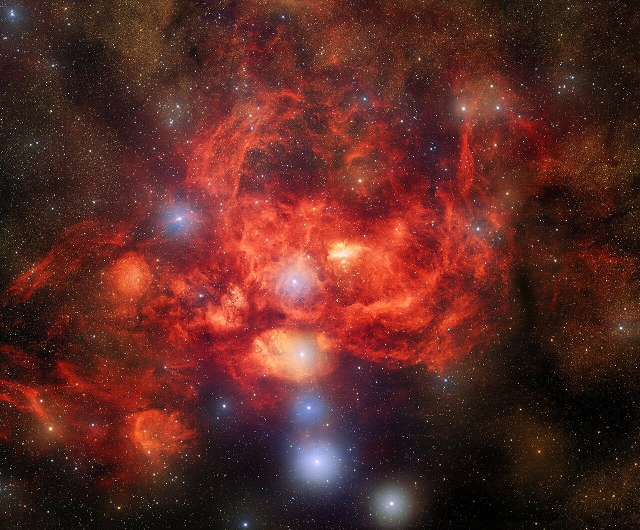 The Lobster Nebula (NGC 6357)