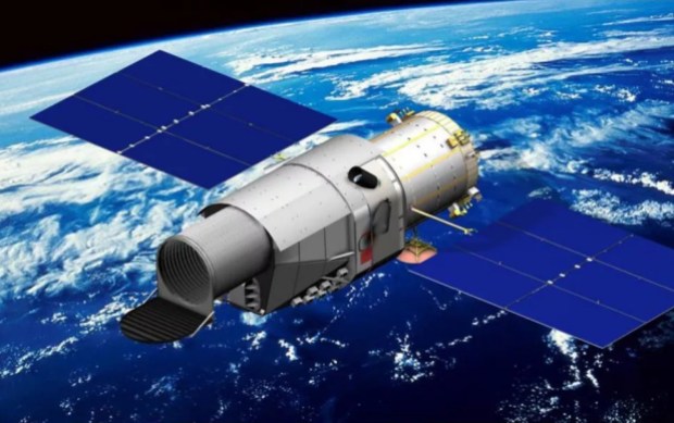 he Xuntian space telescope, shown here in an artist’s concept, is scheduled for launch in 2025. It will have a 2-meter mirror — similar in size to Hubble, but with a much larger field of view. It will occupy a similar orbit to the Tiangong space station and is designed to be able to periodically dock with it so a crew can perform maintenance and upgrades. 