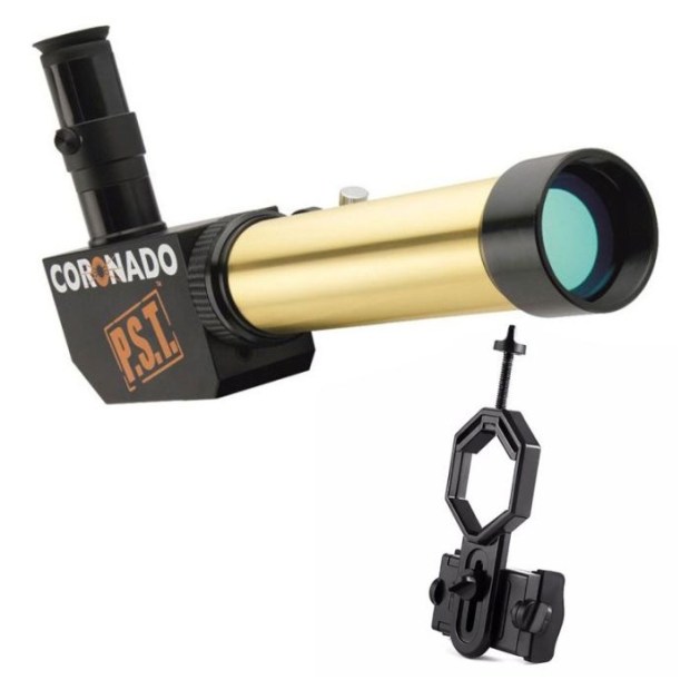 The Coronado PST Personal Solar Telescope is a great way to observe the sun.