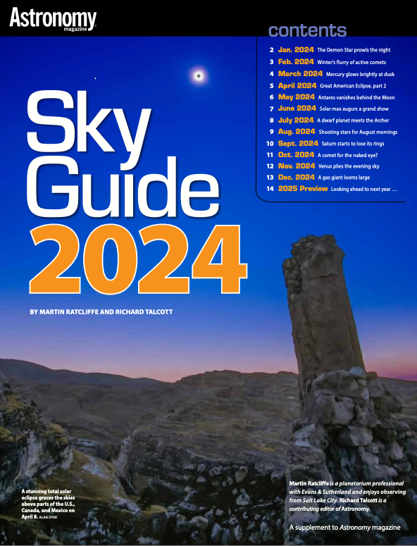 Cover of Astronomy's Sky Guide 2024