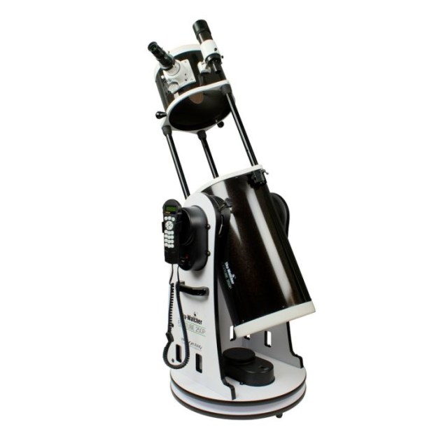 The SkyWatcher 10-inch Flextube SynScan GoTo Collapsable Dobsonian.