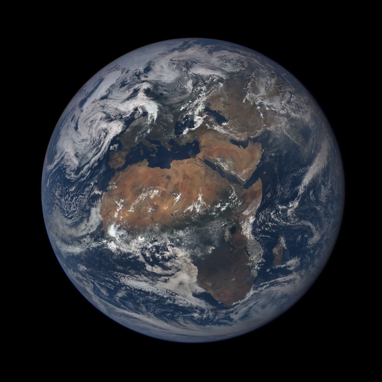 Earth, as seen from space. The most recent leap day before 2024 was in 2020.. Credit: NASA.