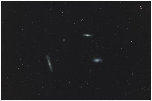 Leo Trio of galaxies