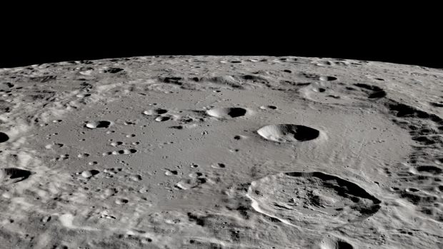 A photo of the Moon's Clavius Crater. Credit: NASA's Scientific Visualization Studio/USGS