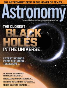 May 2024 cover of Astronomy magazine