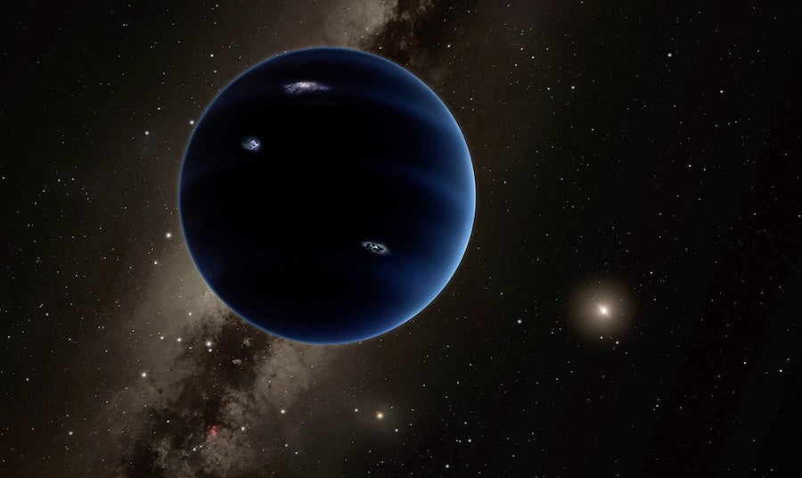 Artist's concept of Planet X