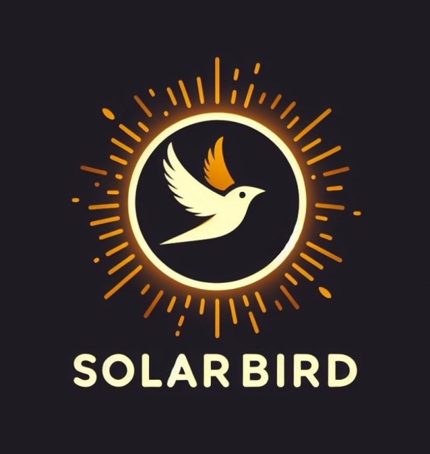 The logo for the SolarBird app.